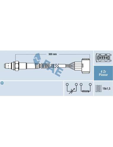 Sonda Lambda Fae 77426 - FAE SONDA LAMBDA