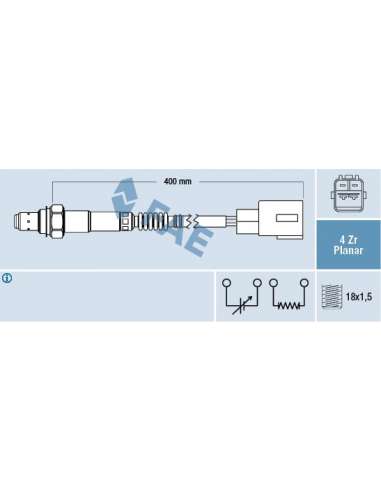 Sonda Lambda Fae 77516 - FAE SONDA LAMBDA