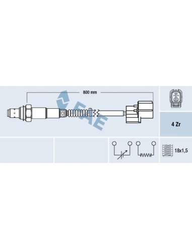 Sonda Lambda Fae 77599 - FAE SONDA LAMBDA