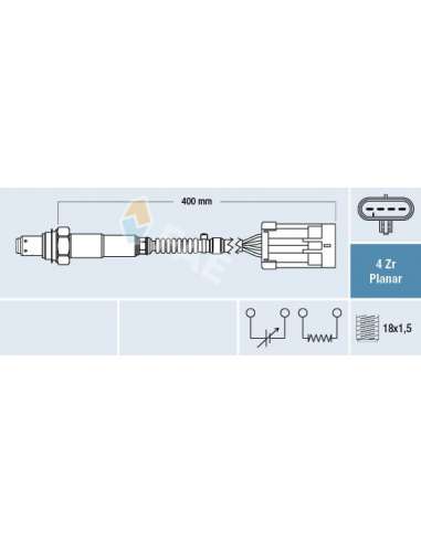 Sonda Lambda Fae 77678 - FAE Sonda Lambda