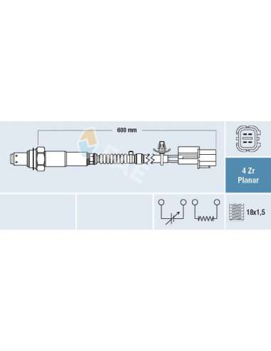 Sonda Lambda Fae 77679 - FAE Sonda Lambda