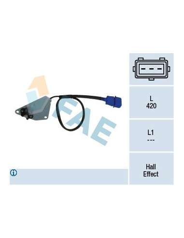 Sensor, posición arbol de levas Fae 79105 - FAE CAPTADORES