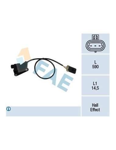 Sensor, posición arbol de levas Fae 79137 - FAE CAPTADORES