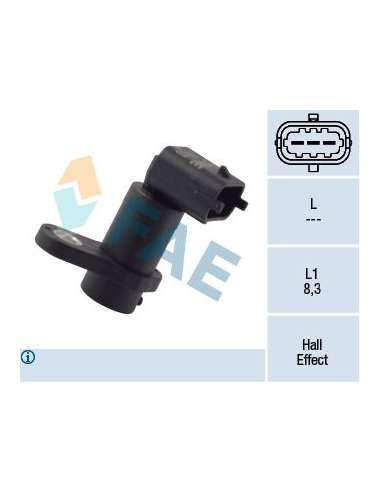 Sensor, posición arbol de levas Fae 79193 - FAE CAPTADORES