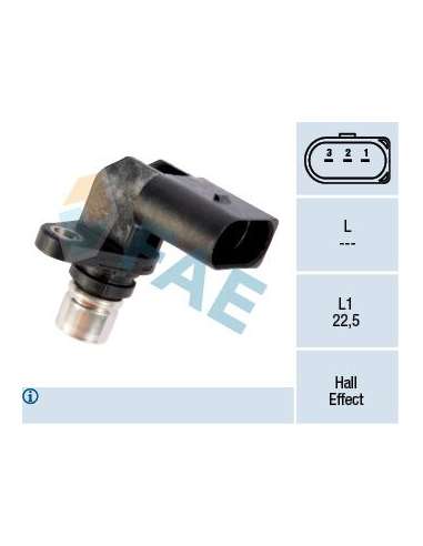 Sensor, posición arbol de levas Fae 79209 - FAE CAPTADORES
