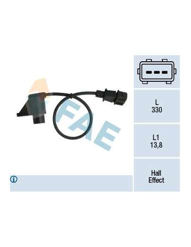 Sensor, posición arbol de levas Fae 79234 - FAE CAPTADORES