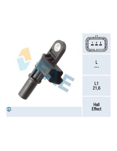 Sensor, posición arbol de levas Fae 79444 - FAE CAPTADORES