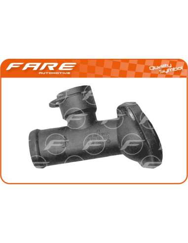 Brida de refrigerante Izq. Fare 10004 - BOQUILLA AGUA VW GOLF 5 2.0TDI
