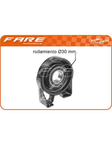 Suspensión, árbol de transmisión Fare 10558 - SOP TRANSM TOUAREG-CAYENNE