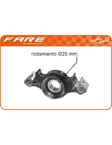 Suspensión, árbol de transmisión Fare 10559 - SOP TRANSM PANDA 4X4 85-03