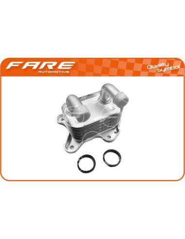 Radiador de aceite, aceite motor Fare 10622 - INTERCAMBIADOR CALOR OPEL 1.7 Y17D
