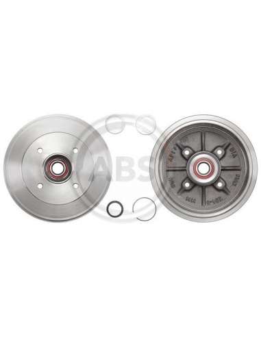 Tambor de freno Abs 2884-SC - TAMBOR DE FRENO PEUGEOT/CITROEN