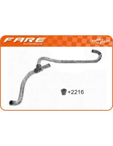 Manguito, intercambiador calor - calefacción Fare 11679 - MGTO SUP RAD C5 EW7-EW10 = 9486
