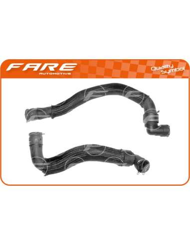 Manguito, intercambiador calor - calefacción Fare 11032 - JGO.MGTO CALEFACTOR C4 2.0 HDI 16V