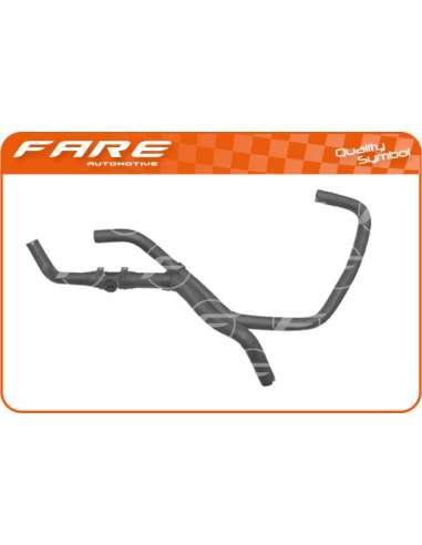 Manguito, intercambiador calor - calefacción Fare 11267 - MGTO DOBLE CALEFACTOR ALFA 156 1.9J