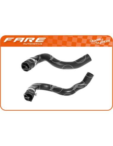 Manguito, intercambiador calor - calefacción Fare 11356 - KIT MGTO CALEF CORSA C 1.3D
