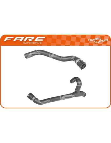 Manguito, intercambiador calor - calefacción Fare 11358 - KIT MGTO CALEF CORSA C 1.7 DTH