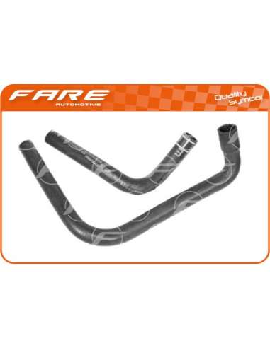 Manguito, intercambiador calor - calefacción Fare 11688 - JGO MGTO CALEF VW SHARAN 2,0 TDI