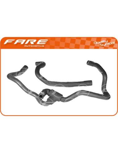 Manguito, intercambiador calor - calefacción Fare 11722 - JGO MGTO CALEF CORSA 1,2-16V AIRE
