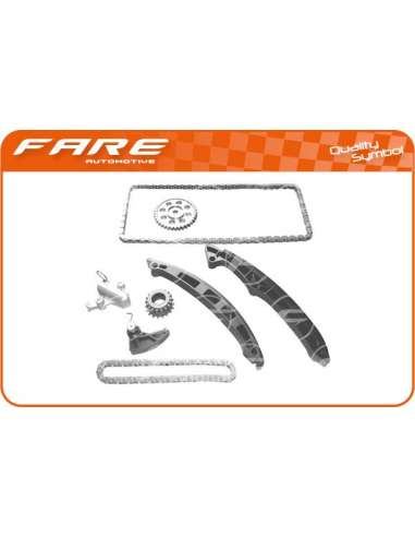 Juego de cadena de distribución Fare 12921 - KIT DISTRIBUCION VAG 1.4FSI/TSI/1.6