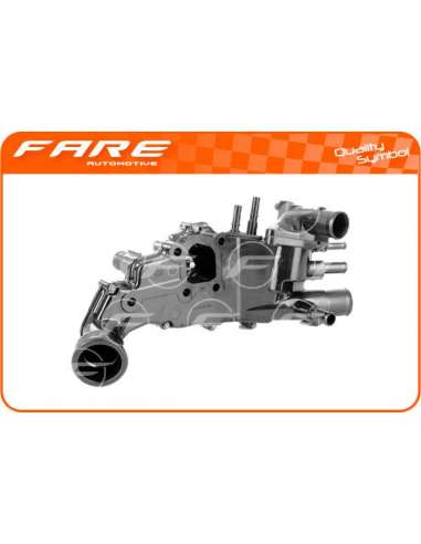 Brida de refrigerante Fare 13481 - TAPA TERMOSTATO 307 406 HDI 16S