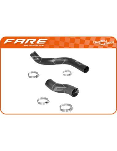 Tubo flexible de aire de sobrealimentación Fare 13918 - KIT MGTO. TURBO FIAT GRANDE PUNTO