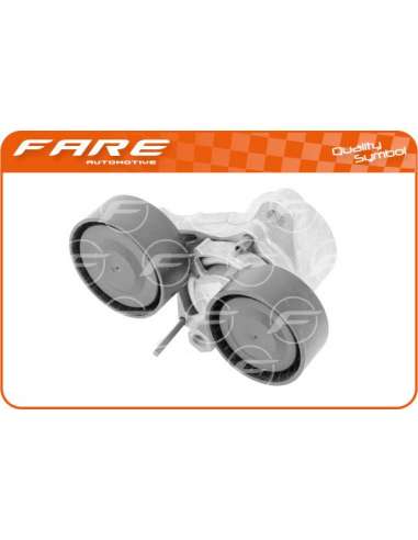 Kit de reparación, brazo tensor, correa poli V Fare 14289 - TENSOR POLEA BMW SERIE 3 07-12