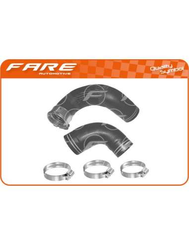 Tubo flexible de aire de sobrealimentación Fare 14687 - KIT MGTO. TURBO ALFA GIULIETTA