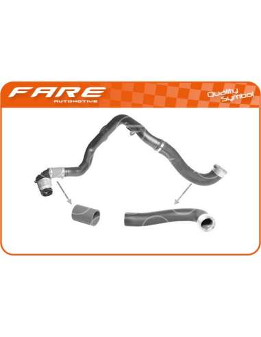 Tubo flexible de aire de sobrealimentación Fare 14962 - KIT MGTO. TURBO MASTER III 2.3(M9T)