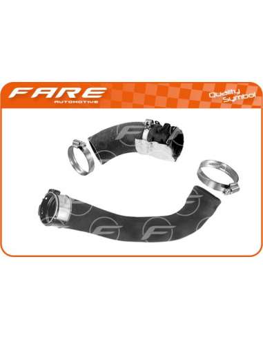 Tubo flexible de aire de sobrealimentación Fare 14974 - -KIT MGTO. TURBO CLIO IV 1.2 TCE