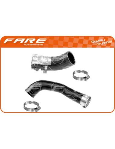Tubo flexible de aire de sobrealimentación Fare 15044 - -KIT MGTO. TURBO CLIO IV 0.9 TCE