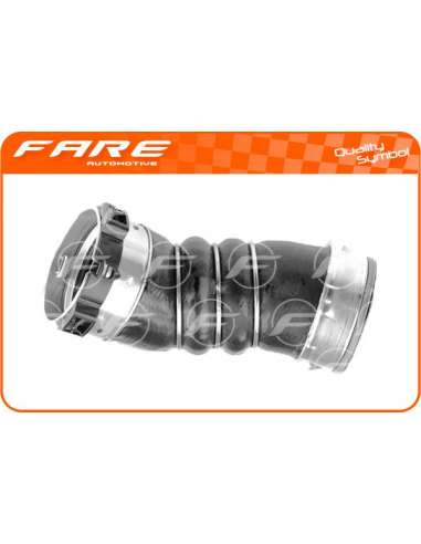 Tubo flexible de aire de sobrealimentación Der. Fare 15544 - MGTO. TURBO BMW X5-X6 530D-535D