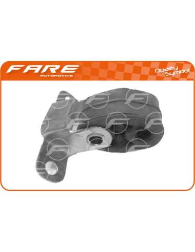 Soporte, sistema de escape Fare 1624 - SOPORTE ESCAPE SEAT IBIZA 93 Y COR