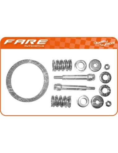 Soporte, sistema de escape Fare 2439 - KIT MONTAJE COLECTOR PEUGEOT