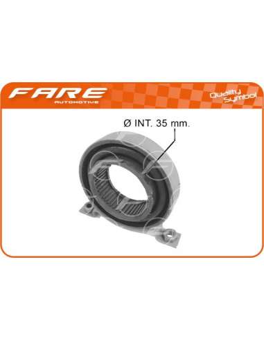 Suspensión, árbol de transmisión Fare 2646 - SOPORTE TRANSMISION OPEL OMEGA