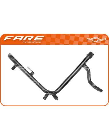 Conducto refrigerante Fare 3067 - TUBO MET. AUDI A3 MOTOR 1.8 AGN APG