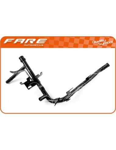 Conducto refrigerante Fare 3107 - TUBO METALICO AUDI A3 1.9 D