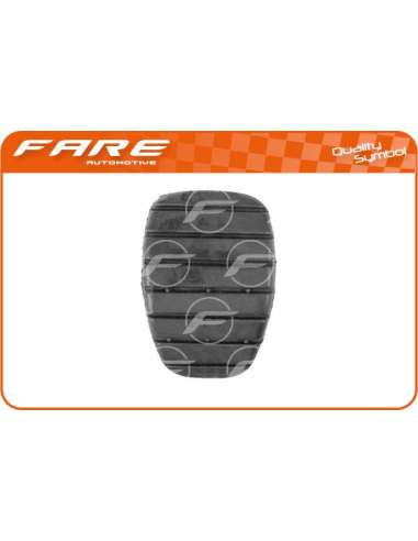Revestimiento pedal, embrague Fare 4775 - CUBREPEDAL R.LAGUNA
