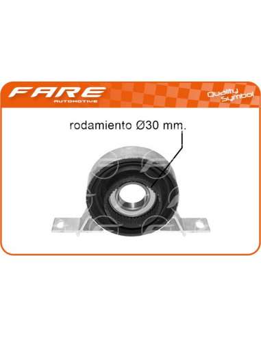 Suspensión, árbol de transmisión Fare 4970 - SOP.CENTRAL TRANSM.BMW SERIE 3-5