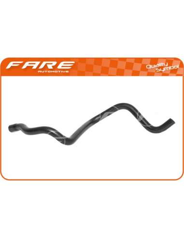 Manguito, intercambiador calor - calefacción Fare 7887 - TUBO ENTRADA CALEF. OPEL KADETT-VEC