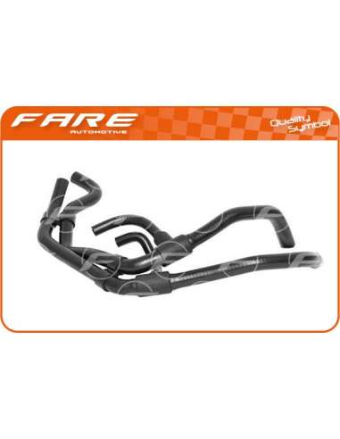 Manguito, intercambiador calor - calefacción Fare 8280 - MGTO DOBLE DE CALEFACTOR OPEL ASTRA