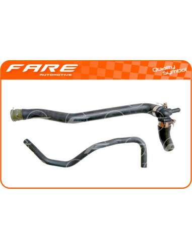 Manguito, intercambiador calor - calefacción Fare 8767 - MGTO. CALEF. CITROEN JUMPY 1.9D DW8