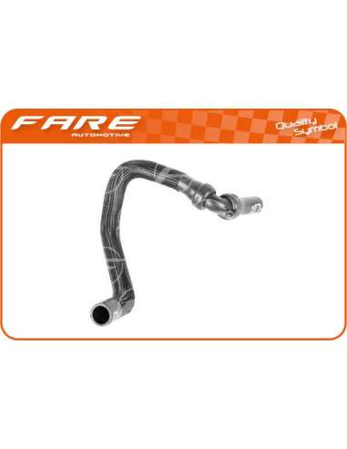 Manguito, intercambiador calor - calefacción Fare 9593 - -MGTO.CALEFACC.R.MEGANE III 1.5 DCI