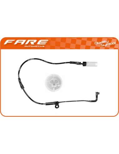 Contacto de aviso, desgaste de los frenos Del. Fare 9738 - SENSOR DE FRENO BMW 5E60/5E61 Xevo