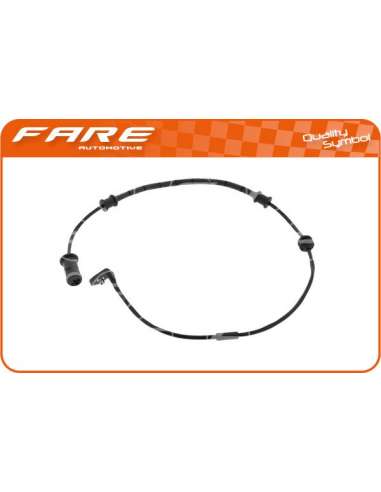Contacto de aviso, desgaste de los frenos Del. Fare 9763 - SENSOR DE FRENO ASTRA G ZAFIRA A DE Xevo