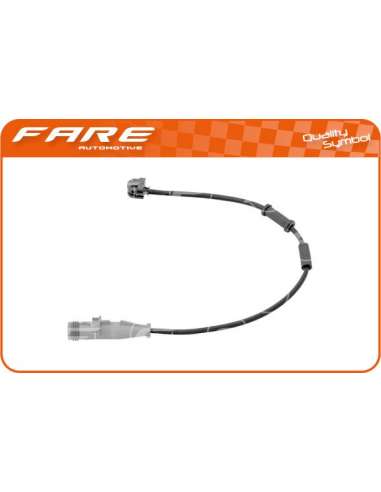 Contacto de aviso, desgaste de los frenos Del. Fare 9767 - SENSOR DE FRENO ASTRA H ZAFIRA B DE Xevo