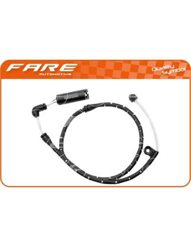 Contacto de aviso, desgaste de los frenos Del. Fare 9783 - SENSOR DE FRENO E83 (X3) DELANTERO Xevo