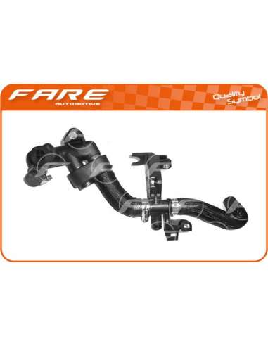 Conducto refrigerante Fare 9883 - - TUBO MOTORES 1.6 HDI PSA (CAUCHO)