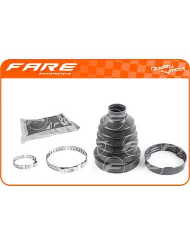 Juego de fuelles, árbol de transmisión Fare K15721 - KIT FUELLE TRA. L/C C3-D3-LOGAN II