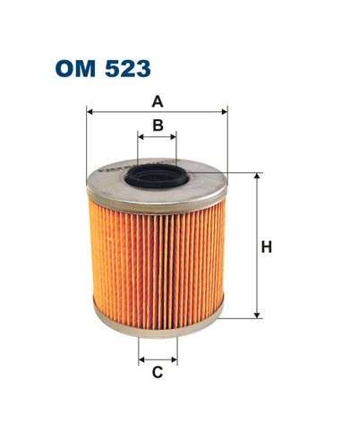 Filtro de aceite Filtron OM 523 - FILTRO DE ACEITE FILTRON